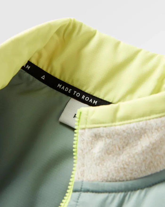Passenger Tops Wilder Recycled Polartec Fleece Birch Marl Birch Marl 8211 Women