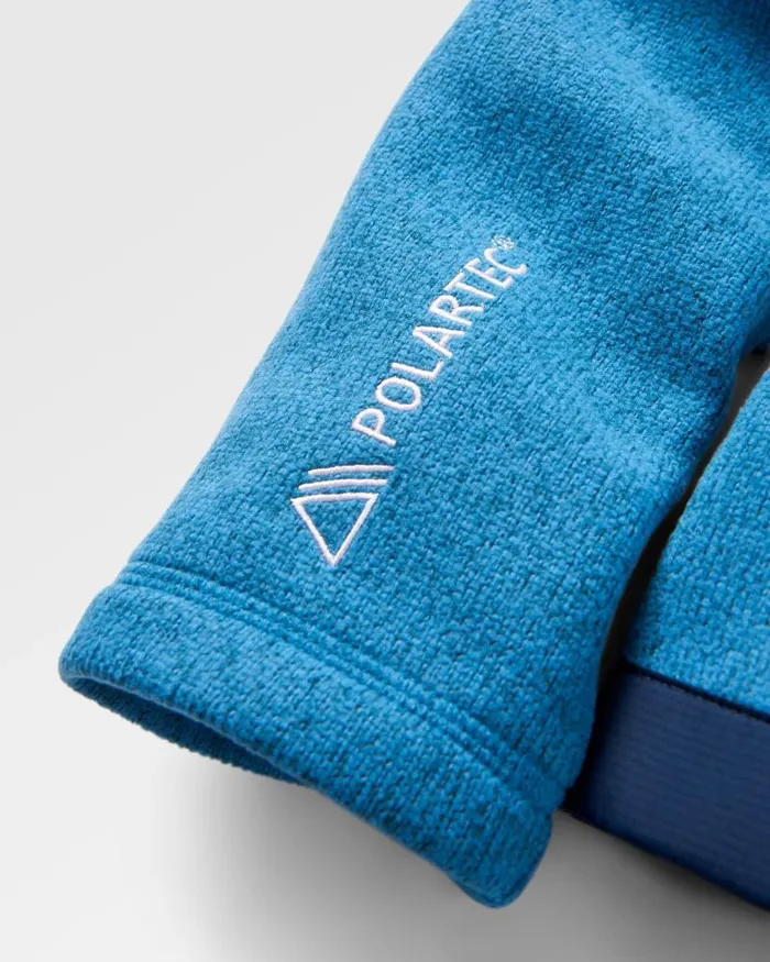 Passenger Tops Wilder Recycled Polartec Fleece Blue Steel Marl Blue Steel Marl 8211 Women
