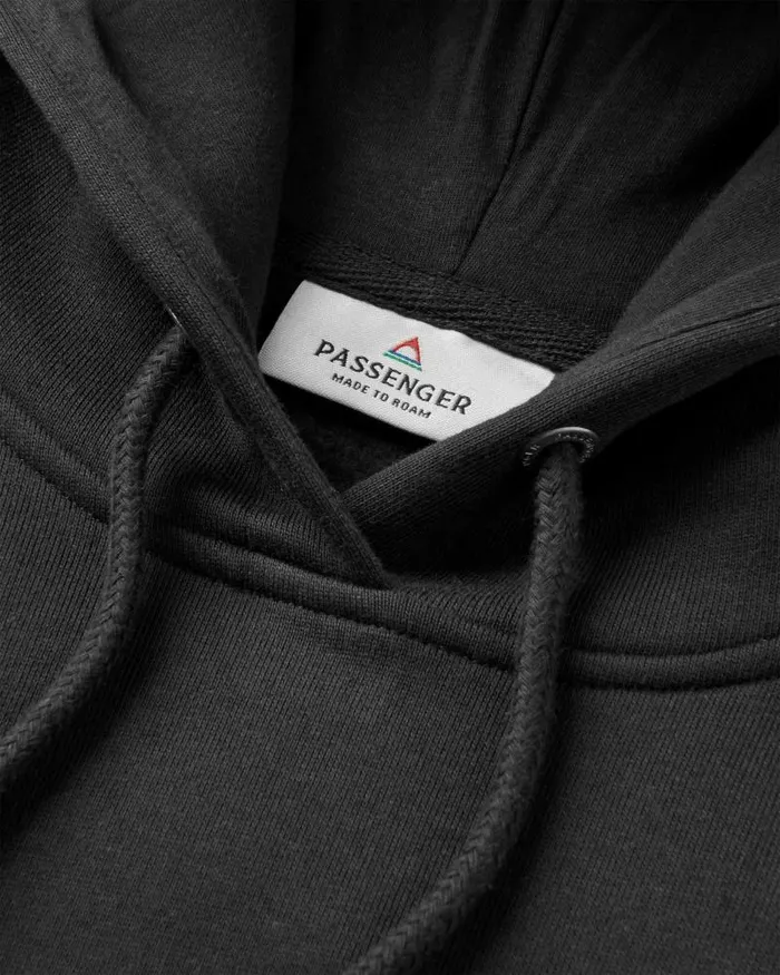 Passenger Tops Yuca Organic Cotton Hoodie Black Black 8211 Men