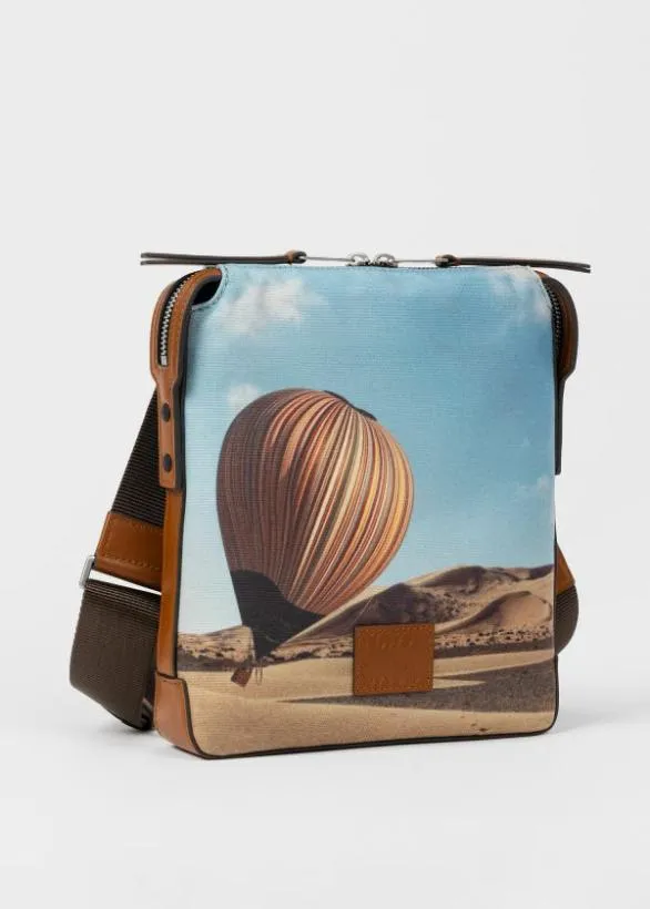 Paul Smith Bags 039Signature Stripe Balloon039 Print Flight Bag Multicolour 8211 Mens