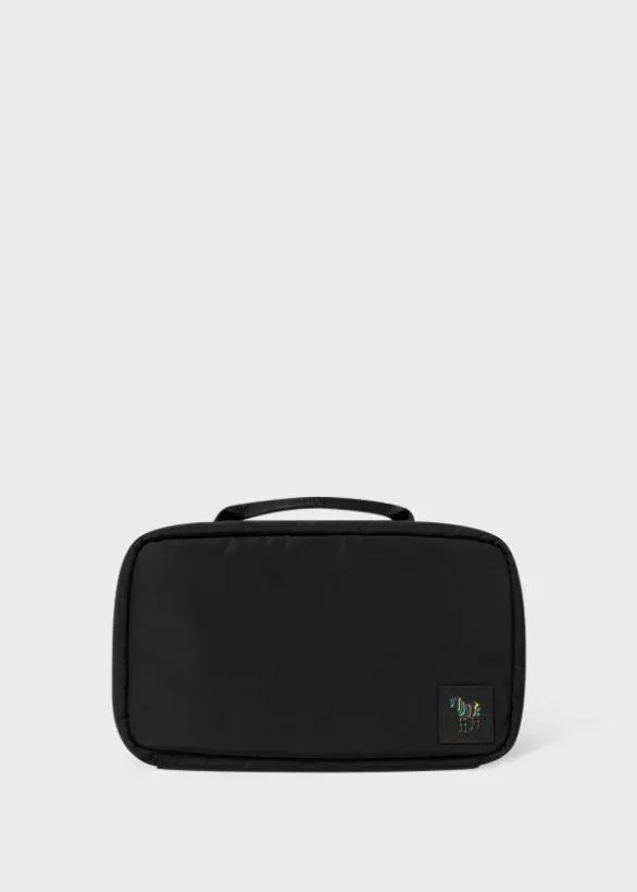 Paul Smith Bags Zebra Wash Bag Black 8211 Mens