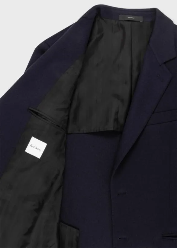 Paul Smith Blazers Cashmere TwoButton Blazer Navy 8211 Mens