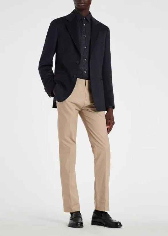 Paul Smith Blazers Cashmere TwoButton Blazer Navy 8211 Mens