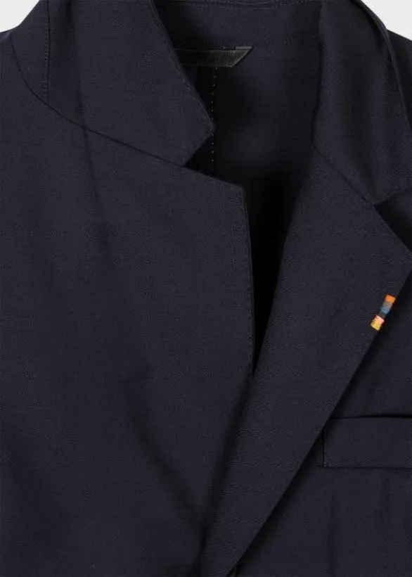 Paul Smith Blazers ThreeButton 039Suit To Travel In039 Blazer Navy 8211 Mens