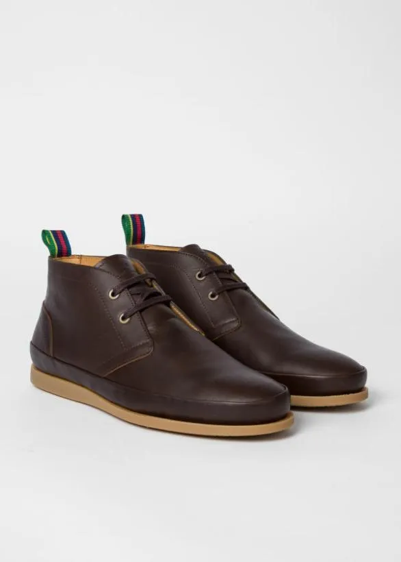 Paul Smith Boots Leather 039Cleon039 Boots Brown 8211 Mens