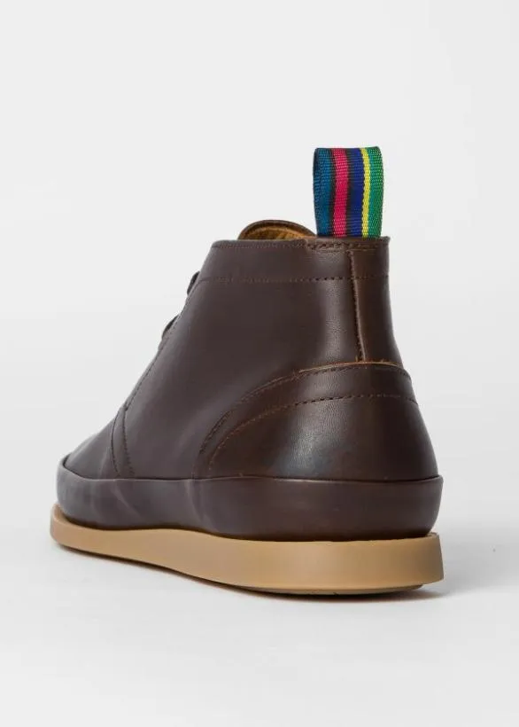 Paul Smith Boots Leather 039Cleon039 Boots Brown 8211 Mens