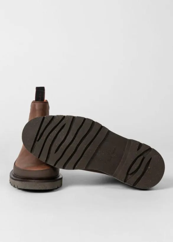 Paul Smith Boots Leather 039Geyser039 Boots Brown 8211 Mens