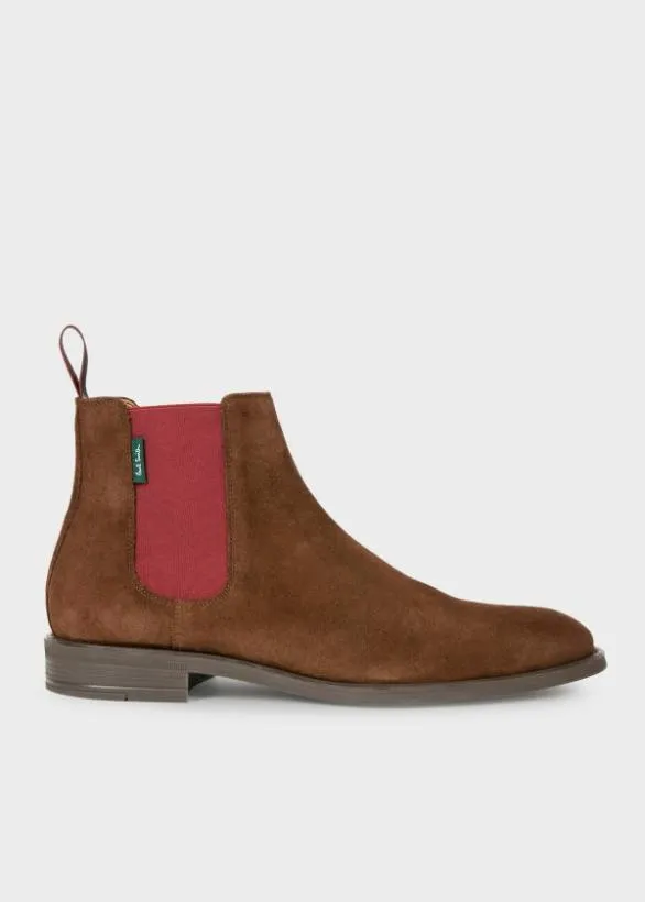 Paul Smith Boots Suede 039Cedric039 Boots Brown 8211 Mens