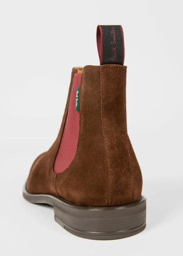 Paul Smith Boots Suede 039Cedric039 Boots Brown 8211 Mens