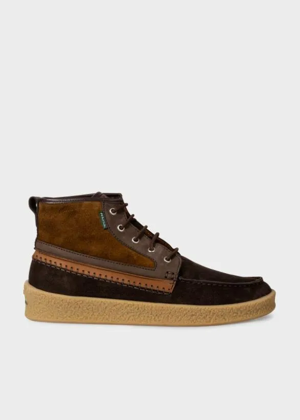 Paul Smith Boots Suede 039Coffmann039 Boots Brown 8211 Mens