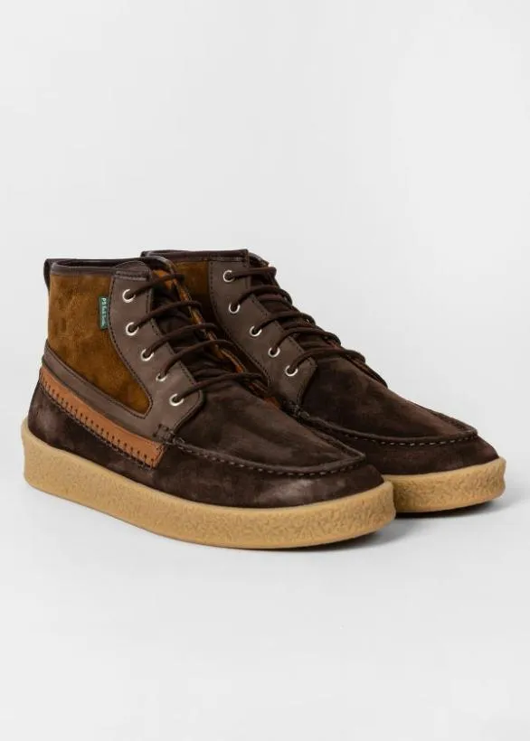 Paul Smith Boots Suede 039Coffmann039 Boots Brown 8211 Mens