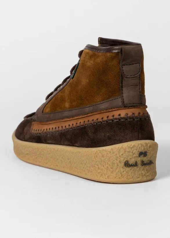 Paul Smith Boots Suede 039Coffmann039 Boots Brown 8211 Mens