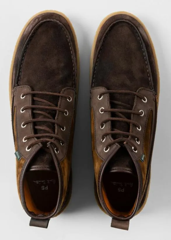 Paul Smith Boots Suede 039Coffmann039 Boots Brown 8211 Mens