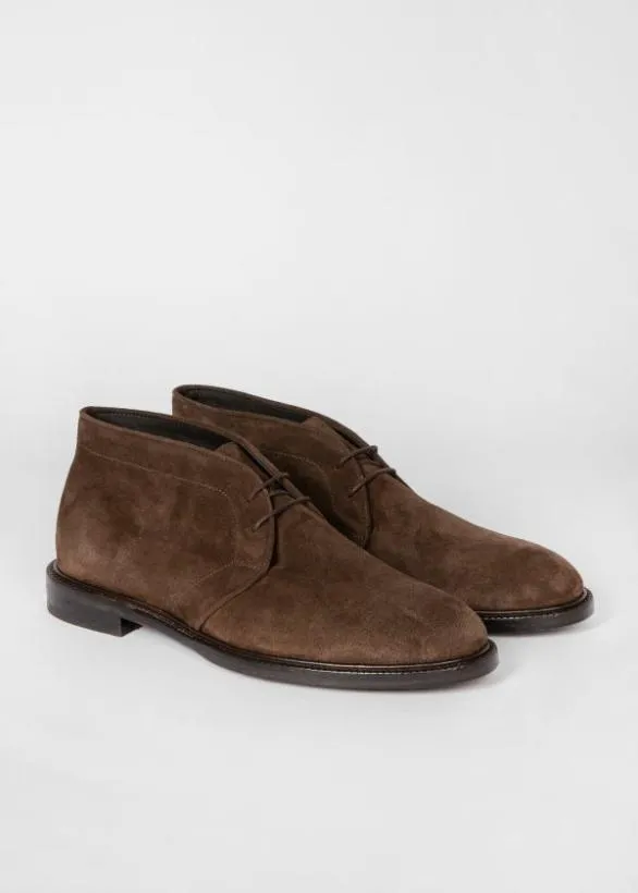 Paul Smith Boots Suede Eco 039Mendes039 Boots Brown 8211 Mens