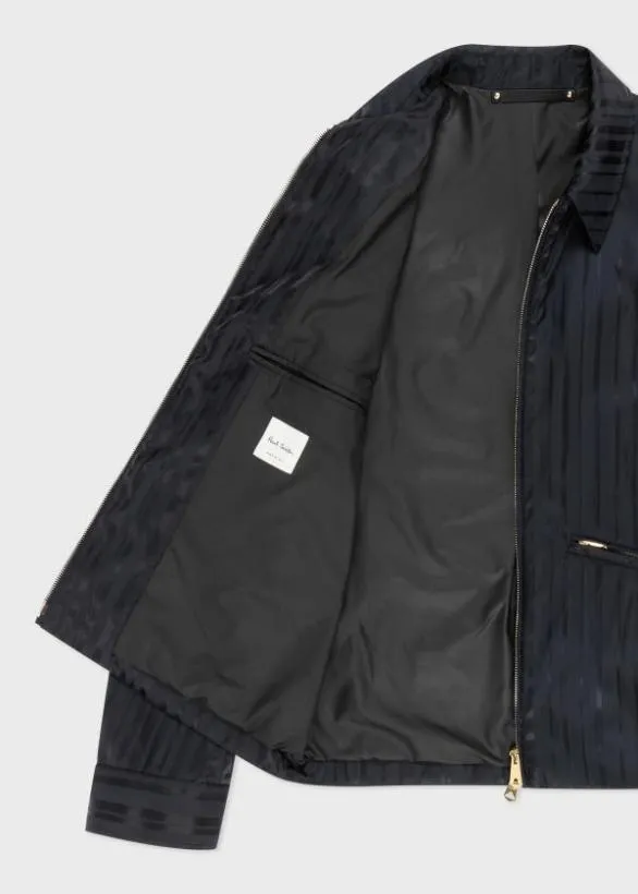 Paul Smith Coats and Jackets 039Shadow Stripe039 Jacket Black 8211 Mens