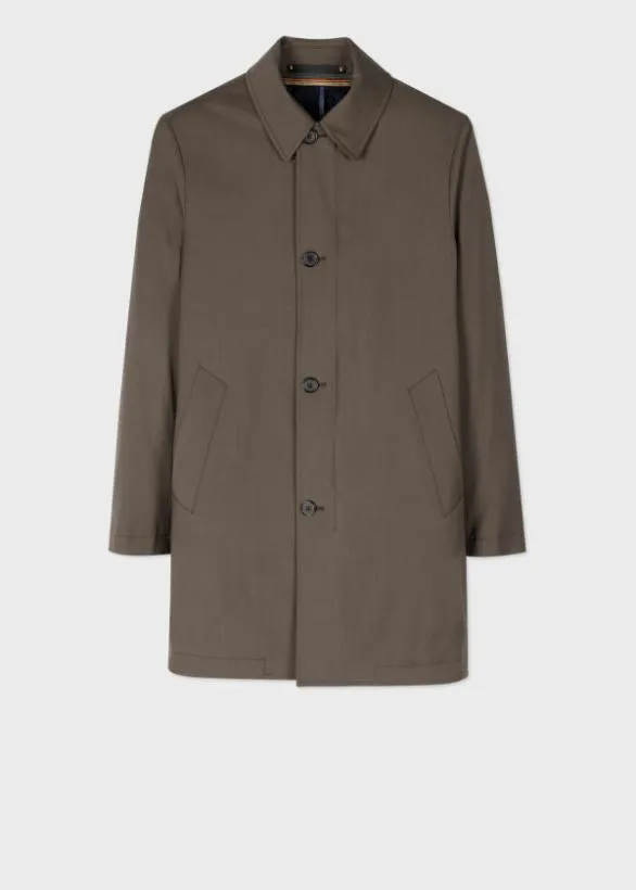 Paul Smith Coats and Jackets 039Storm System039 Wool Mac With Detachable Gilet Dark Grey 8211 Mens Paul Smith Coats and Jackets 039Storm System039 Wool Mac With Detachable Gilet Dark Grey 8211 Mens
