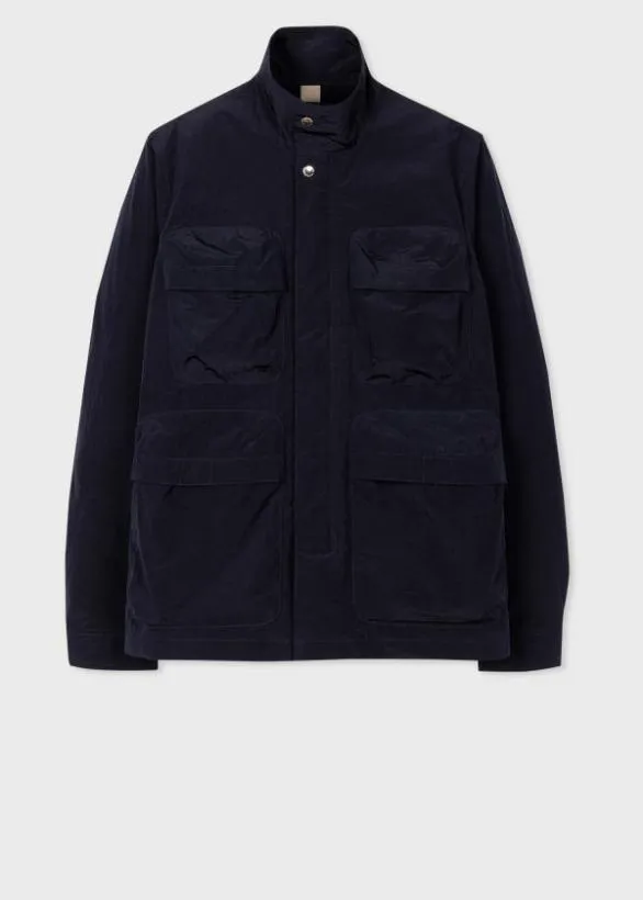 Paul Smith Coats and Jackets Field Jacket Dark Navy 8211 Mens