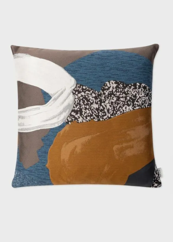 Paul Smith Decorative Accessories 039Rug039 Print Cushion Blue 8211 Home