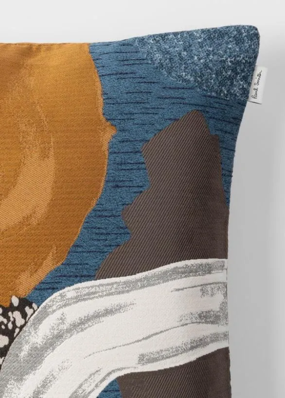 Paul Smith Decorative Accessories 039Rug039 Print Cushion Blue 8211 Home