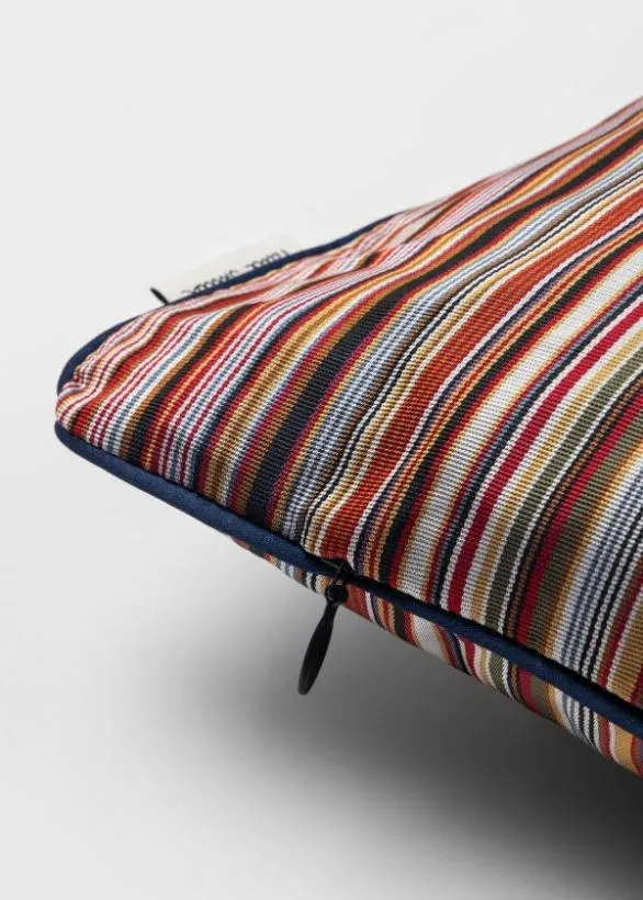 Paul Smith Decorative Accessories 039Signature Stripe039 Silk Cushion Signature Stripe 8211 Home