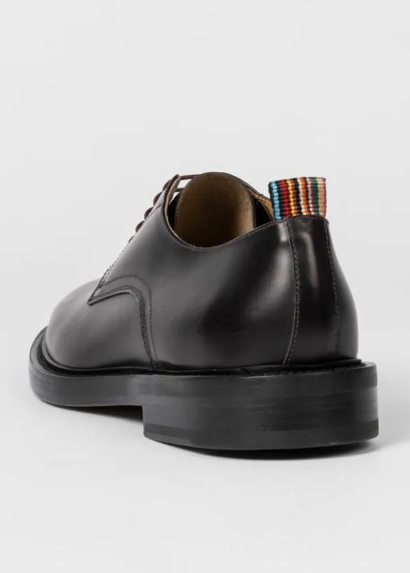 Paul Smith Derby Shoes Leather 039Silva039 Derby Shoes Bordeaux 8211 Mens