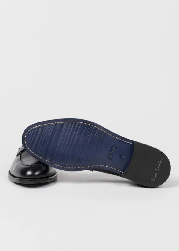 Paul Smith Formal Leather 039Montego039 Loafers Navy 8211 Mens
