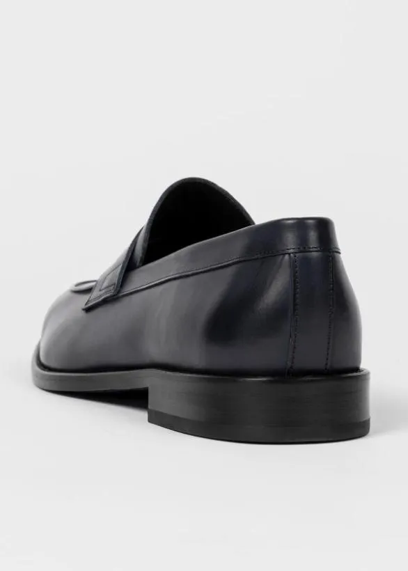 Paul Smith Formal Leather 039Montego039 Loafers Navy 8211 Mens