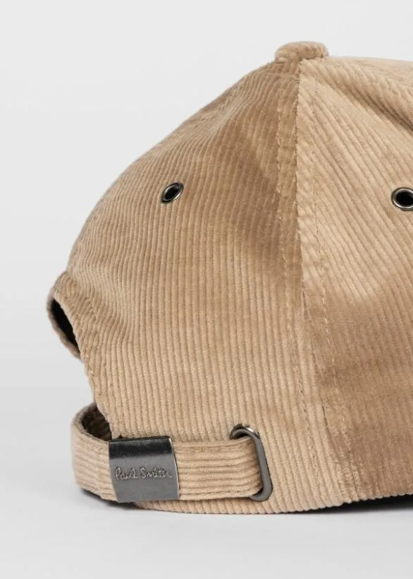 Paul Smith Hats and Gloves Sand Corduroy Cap Sand 8211 Mens
