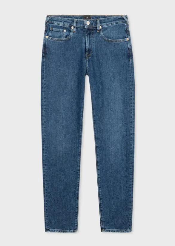 Paul Smith Jeans Mid Blue Wash 039Organic Vintage Stretch039 Jeans Mid Wash 8211 Mens Paul Smith Jeans Mid Blue Wash 039Organic Vintage Stretch039 Jeans Mid Wash 8211 Mens