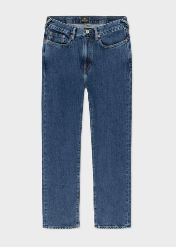 Paul Smith Jeans TaperedFit 039Authentic Twill039 Jeans Mid Wash 8211 Mens