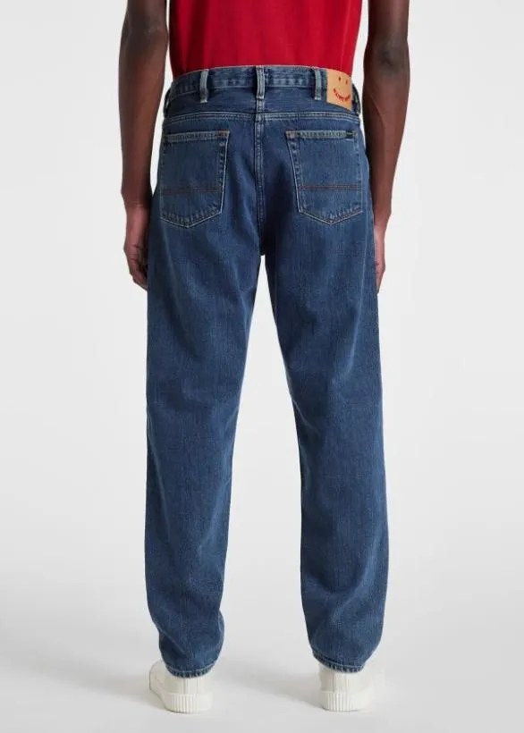 Paul Smith Jeans TaperedFit 039Authentic Twill039 Jeans Mid Wash 8211 Mens
