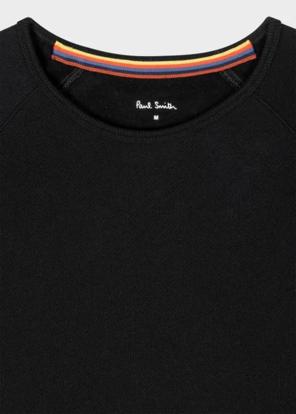 Paul Smith Loungewear 039Artist Stripe039 Cuff LongSleeve Lounge Top Black 8211 Mens
