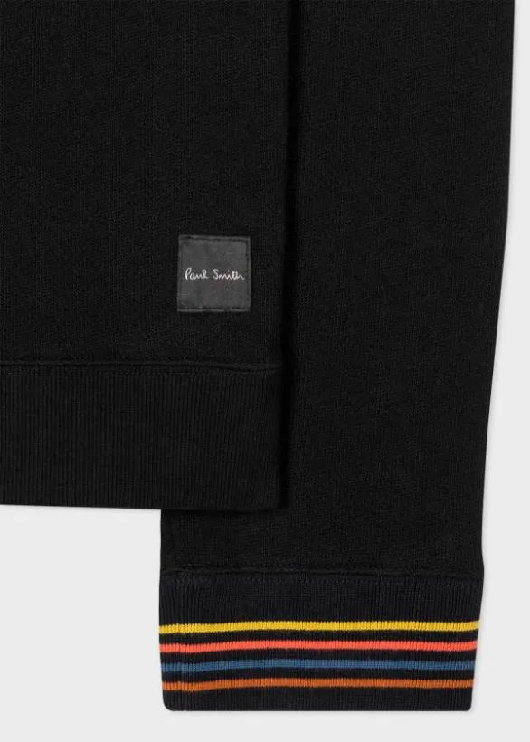 Paul Smith Loungewear 039Artist Stripe039 Cuff LongSleeve Lounge Top Black 8211 Mens