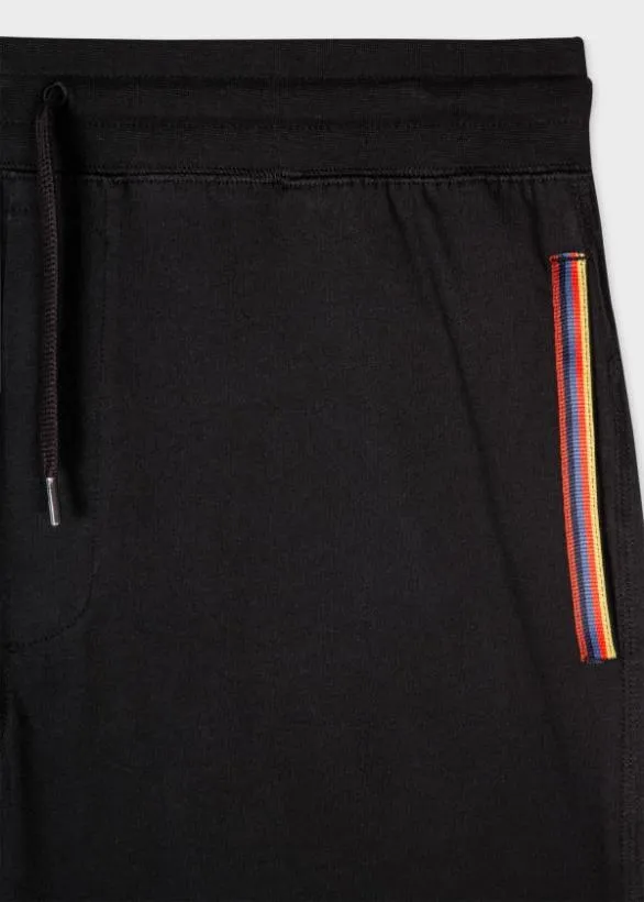 Paul Smith Loungewear Jersey Cotton Lounge Shorts Black 8211 Mens