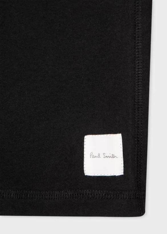 Paul Smith Loungewear Jersey Cotton Lounge Shorts Black 8211 Mens