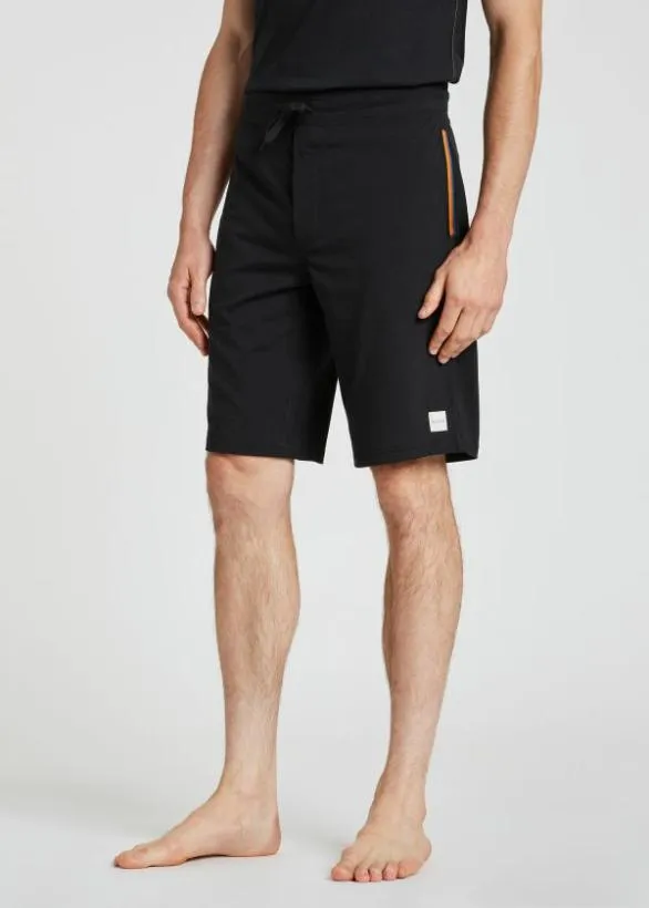 Paul Smith Loungewear Jersey Cotton Lounge Shorts Black 8211 Mens
