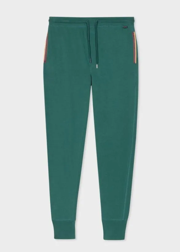 Paul Smith Pants Jersey Lounge Pants Green 8211 Mens