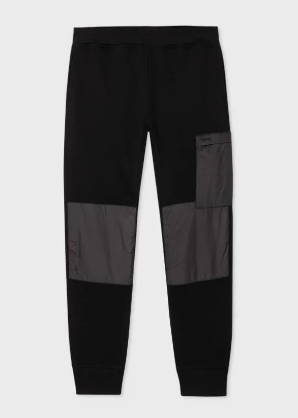 Paul Smith Pants Reflective Panel Sweatpants Black 8211 Mens