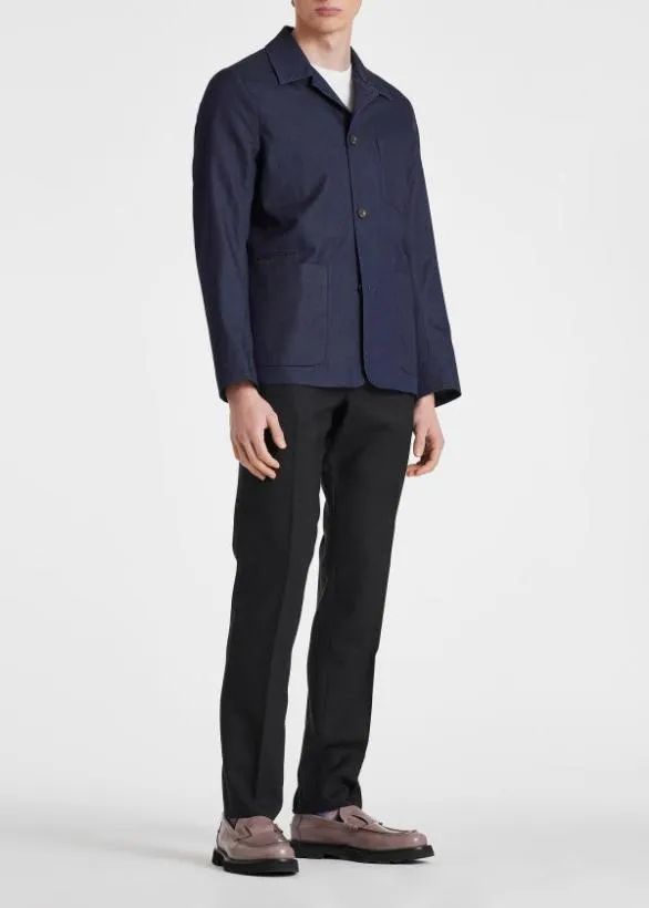 Paul Smith Pants SlimFit 039A Suit To Travel In039 Trousers Charcoal Grey 8211 Mens