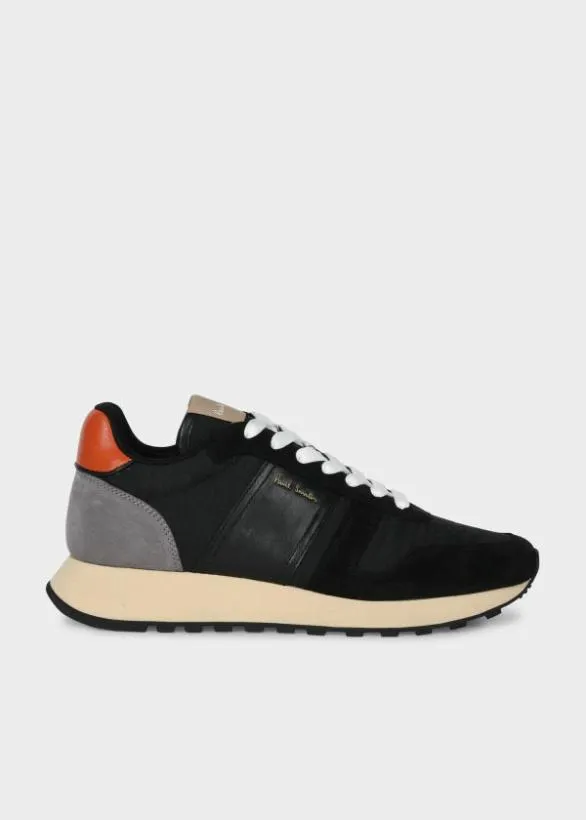 Paul Smith Sneakers 039Shadow Stripe039 Eighties Trainers Black 8211 Mens