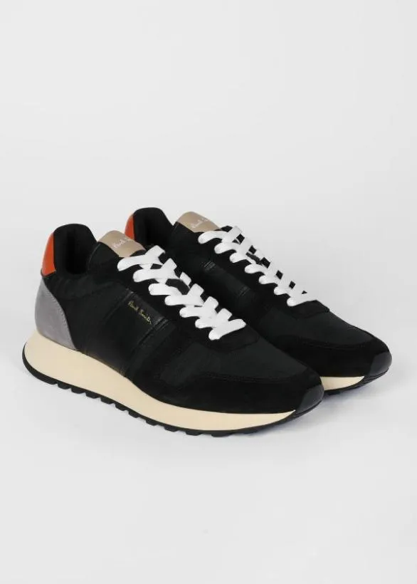 Paul Smith Sneakers 039Shadow Stripe039 Eighties Trainers Black 8211 Mens