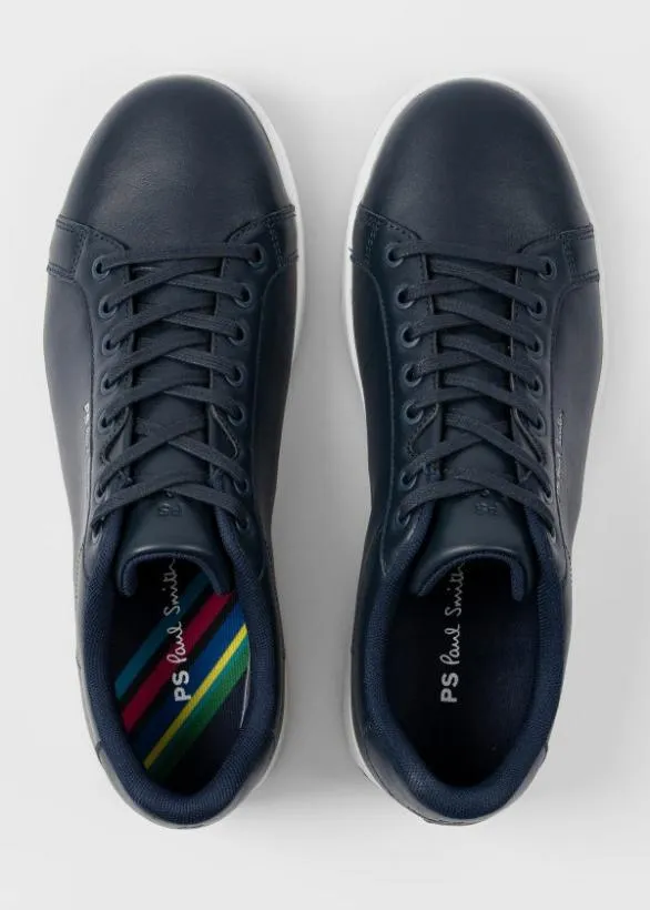 Paul Smith Sneakers Leather 039Albany039 Trainers Navy 8211 Mens