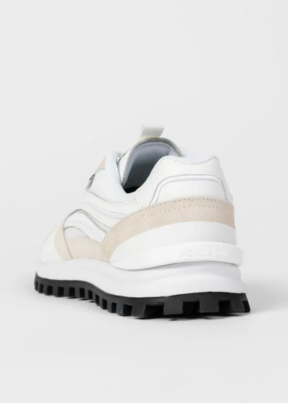 Paul Smith Sneakers Suede 039Marino039 Trainers White 8211 Mens