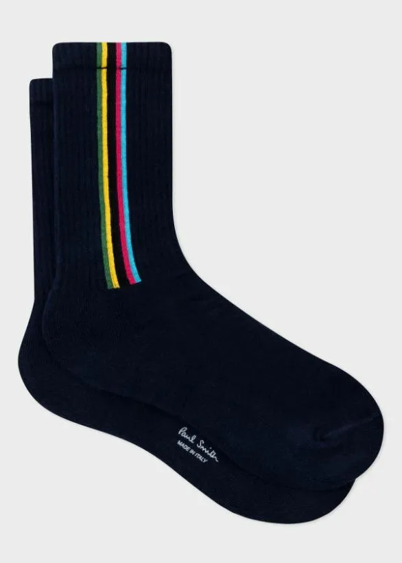 Paul Smith Socks 039Sports Stripe039 Socks Three Pack Multicolour 8211 Mens