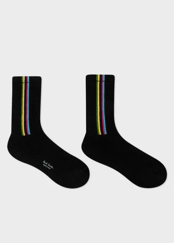 Paul Smith Socks 039Sports Stripe039 Socks Three Pack Multicolour 8211 Mens