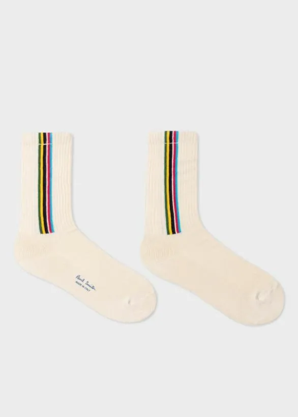 Paul Smith Socks 039Sports Stripe039 Socks Three Pack Multicolour 8211 Mens