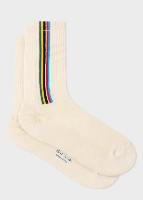 Paul Smith Socks 039Sports Stripe039 Socks Three Pack Multicolour 8211 Mens