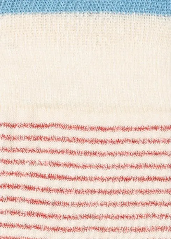 Paul Smith Socks LinenBlend Faded Striped Socks Red 8211 Mens