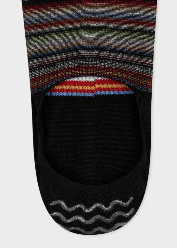 Paul Smith Socks Loafer Socks Three Pack Signature Stripe 8211 Mens