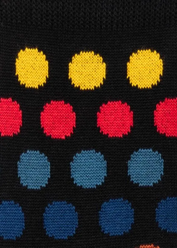 Paul Smith Socks Polka Dot Socks Three Pack Black 8211 Mens